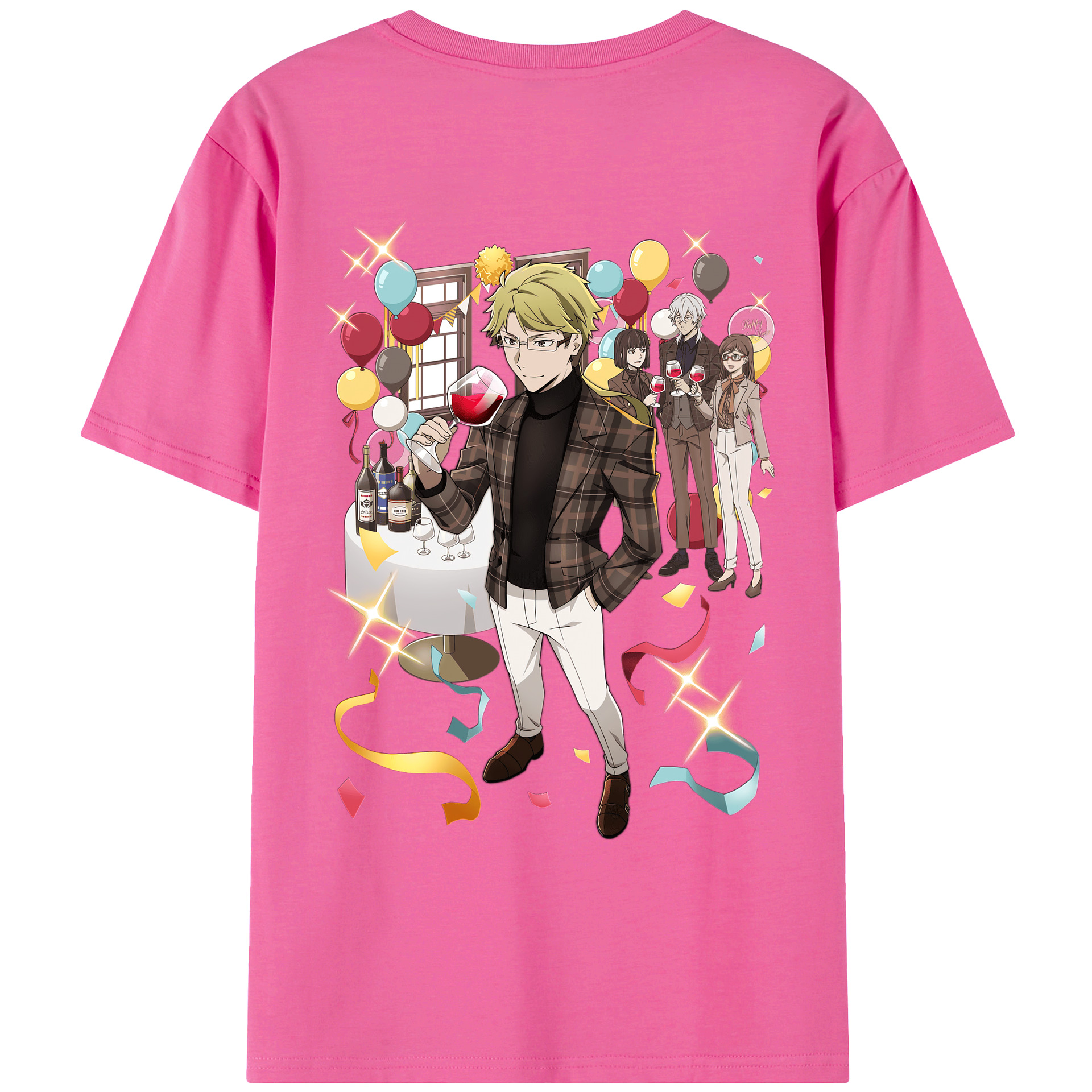 （画像用） 文豪ストレイドッグス Bungo Stray Dogs レディース半袖Tシャツ(バックプリント)